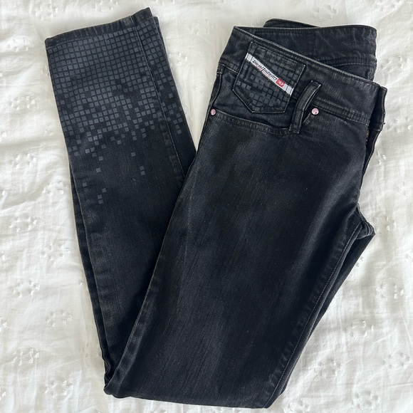 Diesel Denim - Diesel Matic Low‑Rise Skinny Jeans